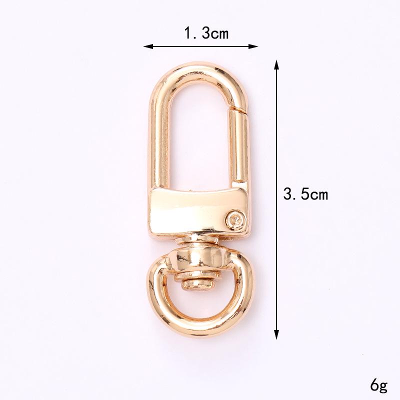 Yi Lian Schmuck Zinklegierung Herzplatte Schlüsselanhänger mit Karabinerverschluss