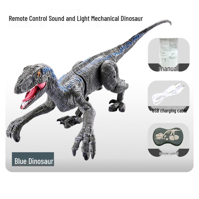 Children's 2.4G Wireless Remote Control Mechanical Dinosaur with Lights and Sound
