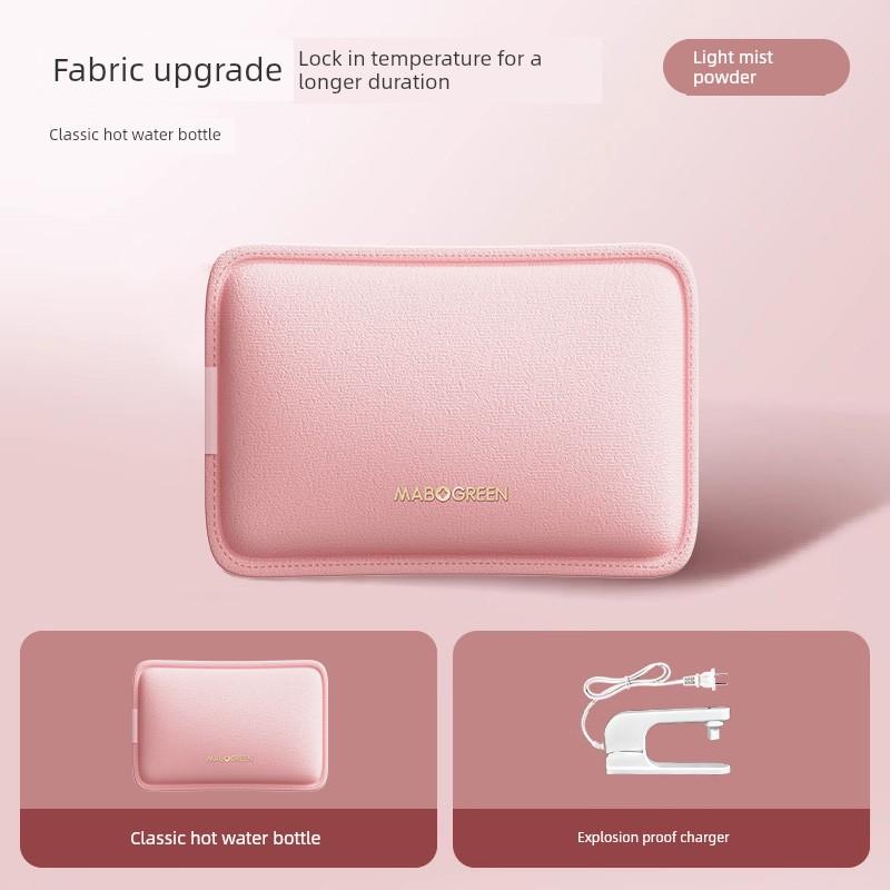 2026 New Model Hot Water Bottle Rechargeable Warm Water Bag for Heating Stomach and Neck, Special for Bed, Hand Warmer, Thickened and Explosion-Proof
