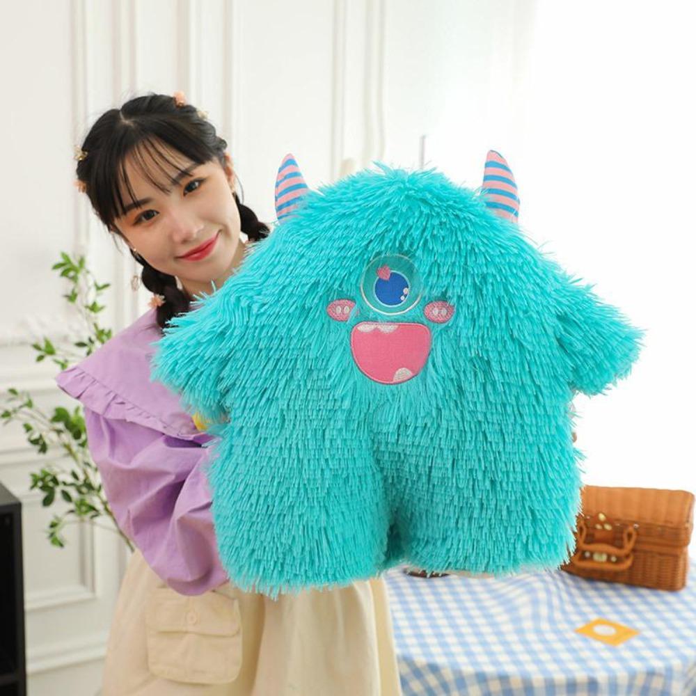 Little Doll Monster Coral Plush Toy Animal Children Girl Gift Ornament Big Doll