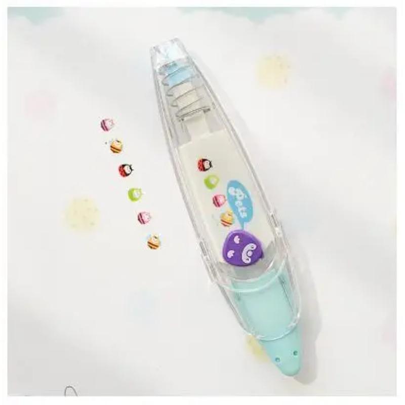 1 Pc Kawaii Animals Mechanical Decorative Correction Tape Corrector Diary Diy Journal Art Supplies Gift Accessories School