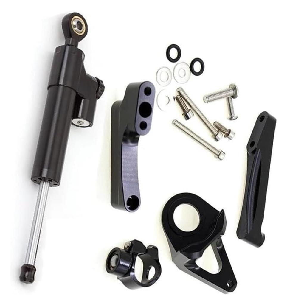 Damper Stabilizer for Suzuki GSX1300R Hayabusa 1300 1998-2019 Motorcycle Steering Damper Stabilizer Mount Bracket Kit Stabilizer Damper Set 1