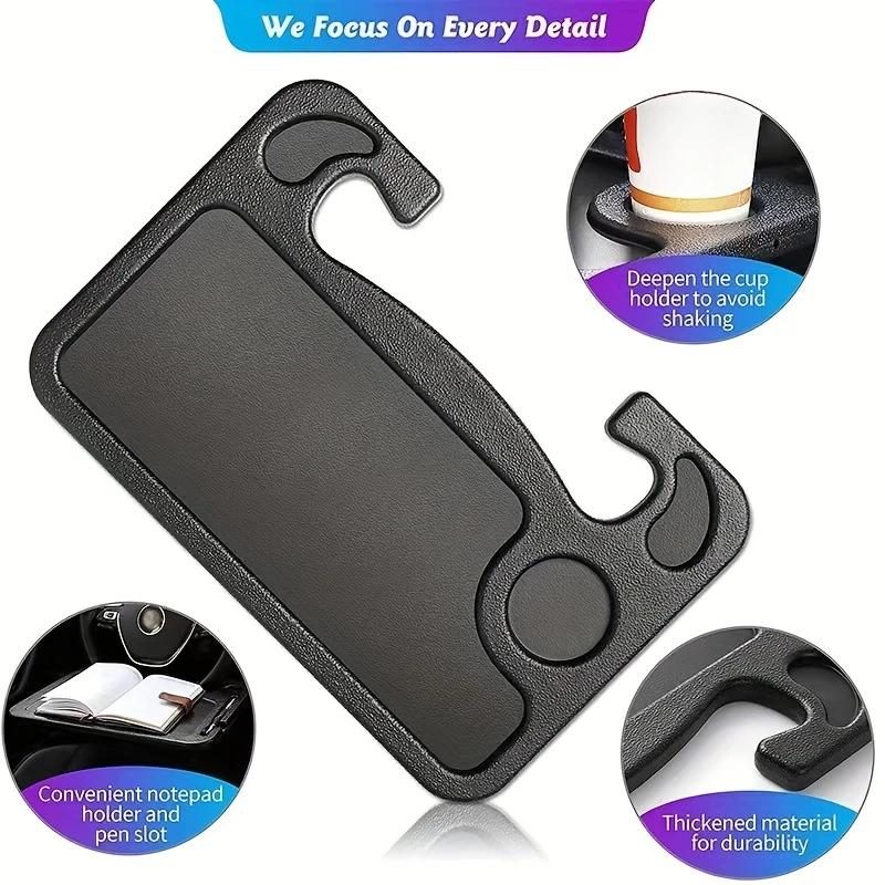 Multifunctional Car Steering Wheel 2in 1 Tray Table Steering Wheel Storage Rack Storage Board Card Table Makes Driving Easier