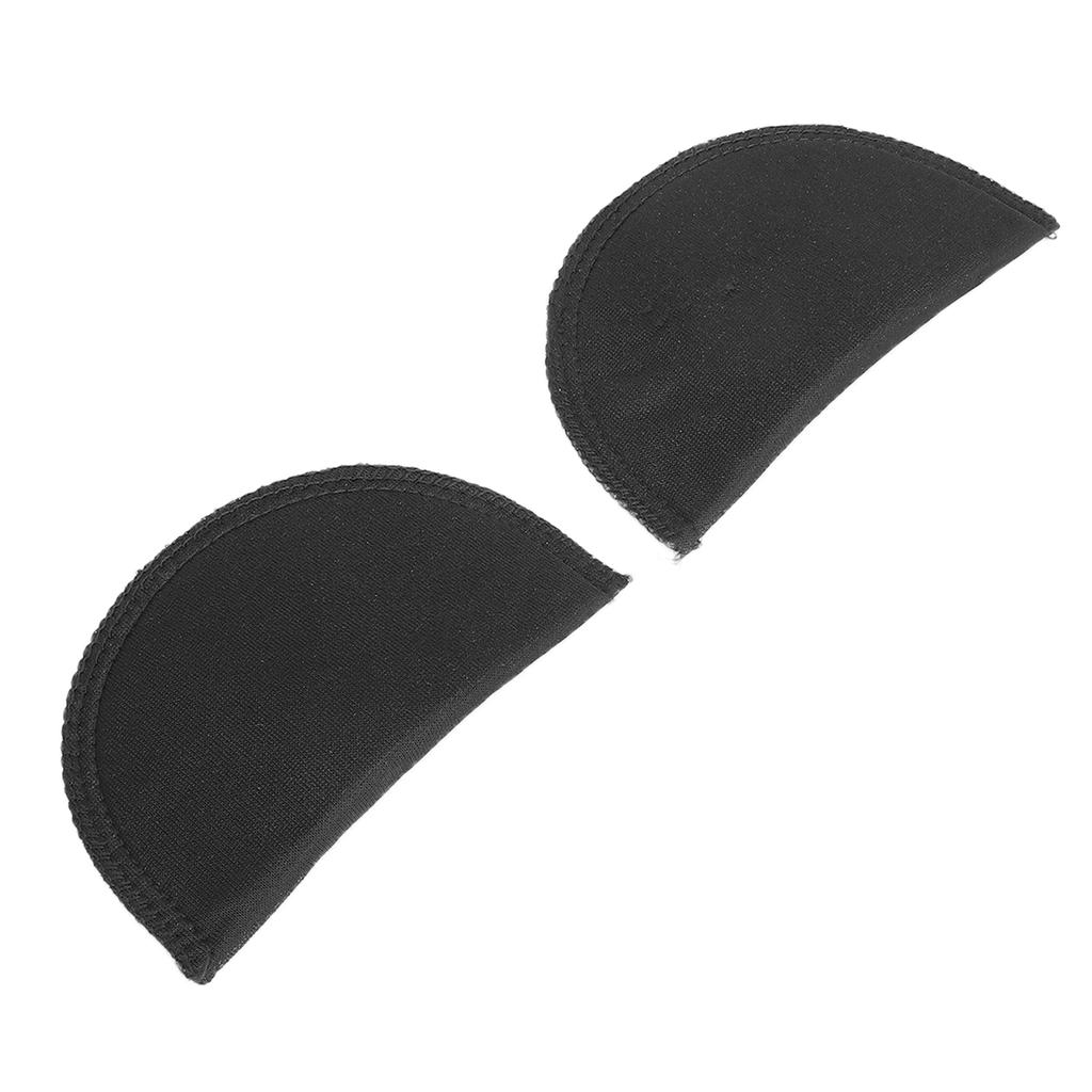 Shoulder Pads Soft Sponge Comfortable Anti Slip Reusable Thicken Shoulder Pads for Clothing Black
