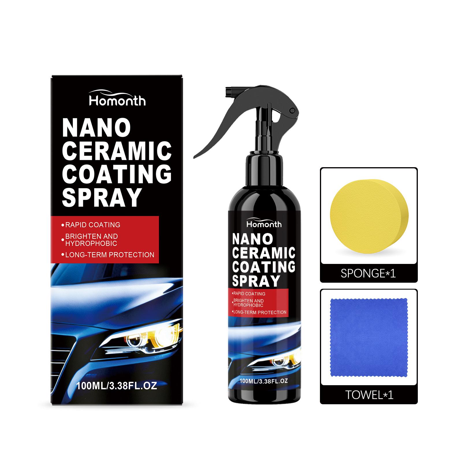 HOMONTH Car Scratch Repair & Ceramic Coating Spray Kit