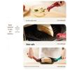 Silicone Anti-Scald Non-Slip Multifunctional Food Clip: High-Temp Resistant Kitchen Gadget.