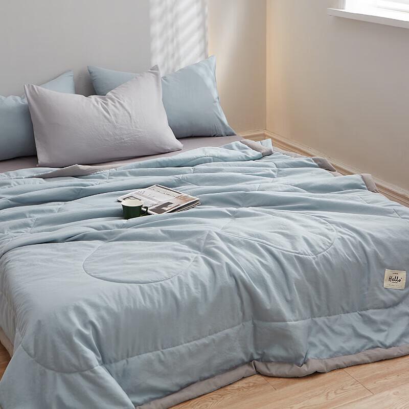 Grace Washed Cotton Solid Summer Quilt