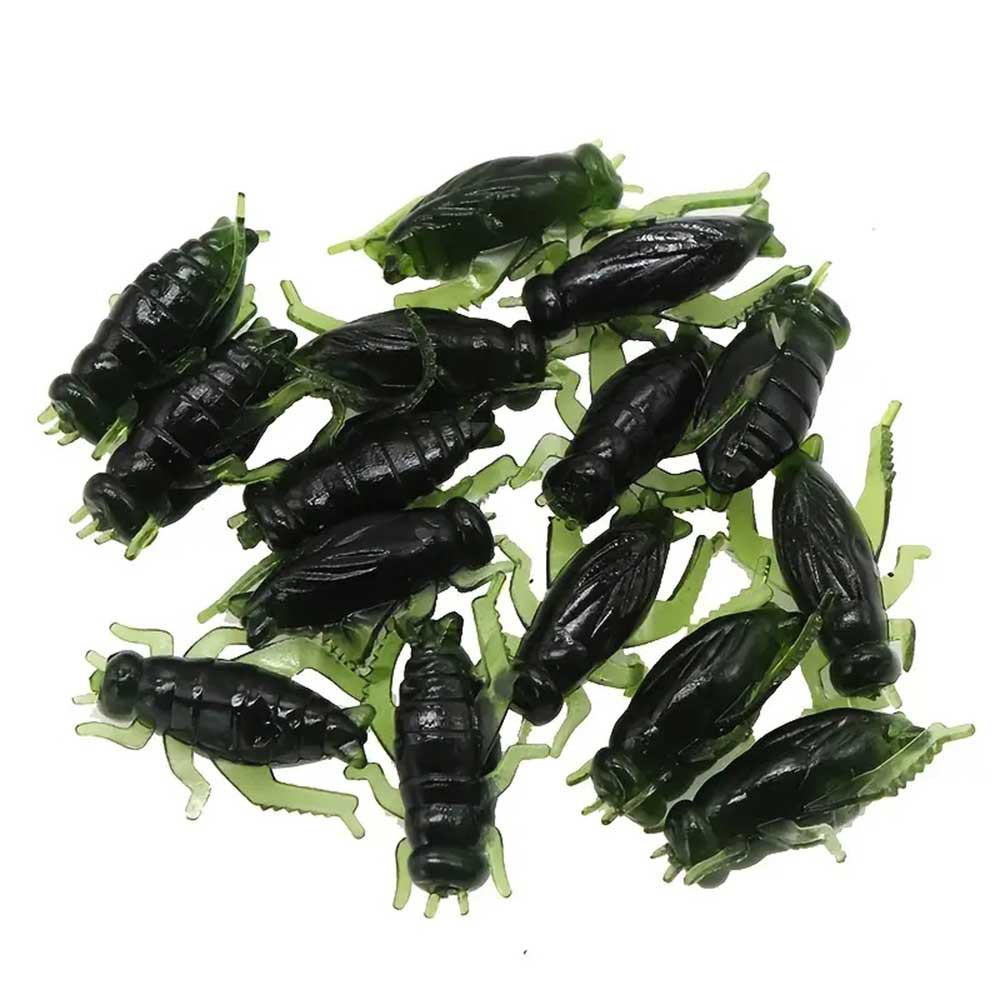 Simulation Grasshopper Mantis Soft Lure 2.1cm/0.7g Artificial Bait Set for Fishing