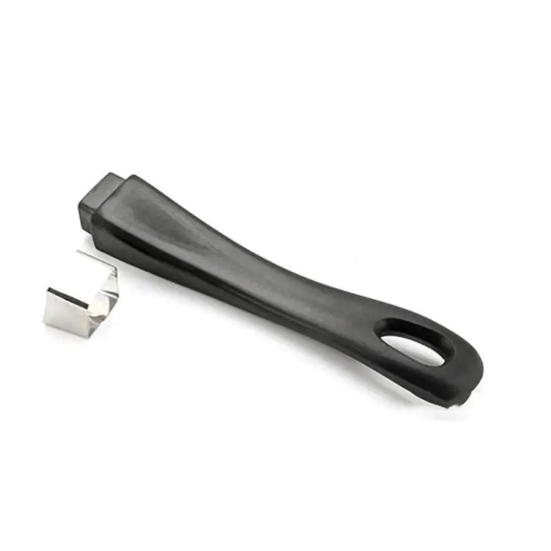 high quality Stainless Steel Kitchen Accessories Black Replacement Bakelite Handle for Pan Pot Cookware Kitchenware Parts