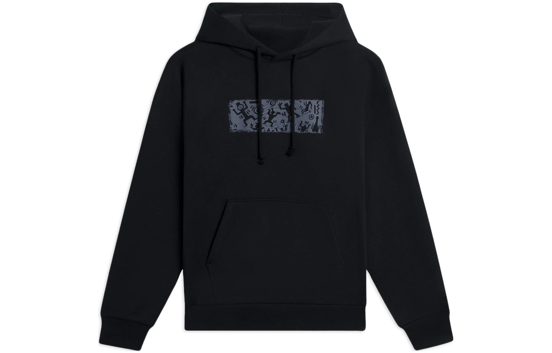 Li Ning Sports Lifestyle Collection Sports Trendy Collection Sweatshirt Unisex Black AWDSB43-1 S