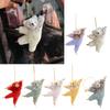 Ballet Bear Pendant Plush Bear Keychain Stuffed Animal Pendant Soft Key Rings