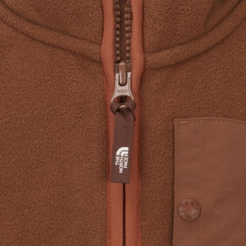 The North Face Kids Campout Fleece Jacket Brick Nj4fr50w