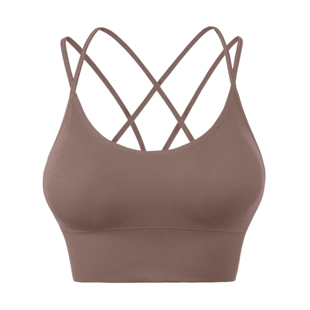 Women's Underwear Without Steel Rings, Fine Straps, Beautiful Back, Yoga Sports Bra, Running, -absorbing, Quick Drying, Fitness Sports Bra