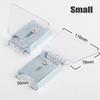 2pcs Bench Grinder Safety Guards Eye Protection Shields With Bracket For 50mm Width Grinders Stainless Steel & ABS