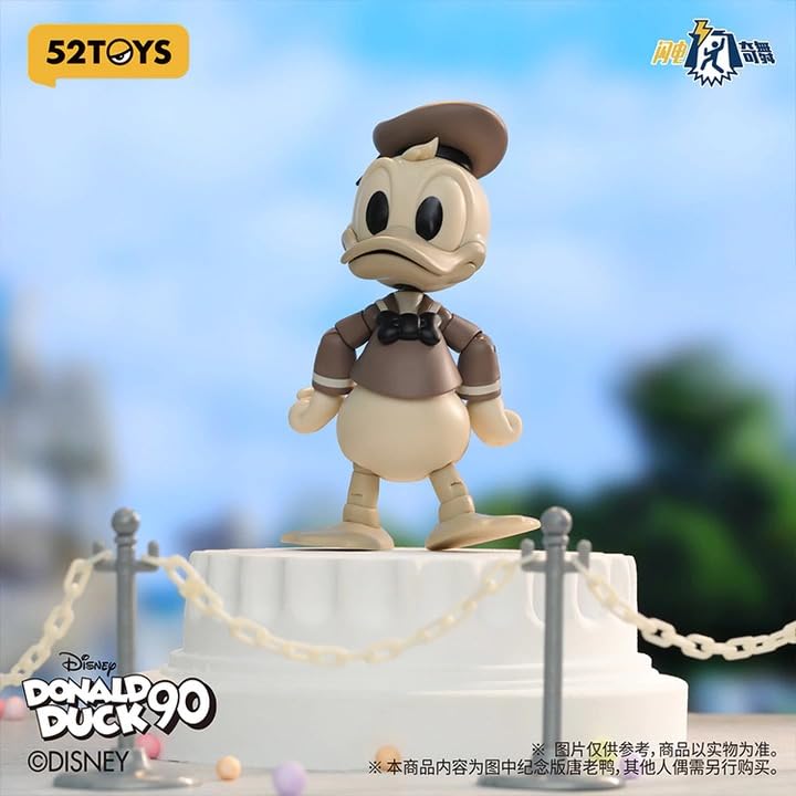 52TOYS 3.75 Series Donald Duck Monochrome