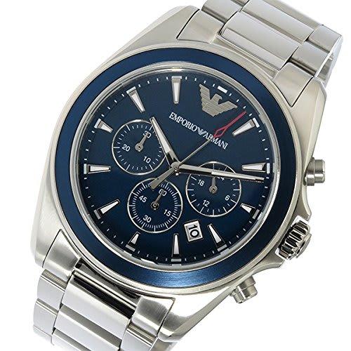 Emporio Armani Sigma Chrono Quartz Men's Watch AR6091 Blue