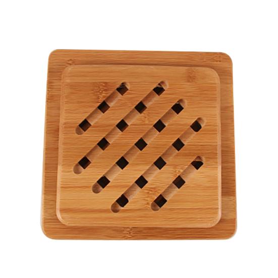 

Деревянные квадратные круглые чашки, полые изоляционные подставки для чая и кофе, нагревательный стол