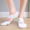 Cute Summer Printed Socks Women's Short Socks Ins Trendy Boat Socks Thin Small Flower Shallow Mouth Socks Sweat-absorbent Breathable Invisible Socks
