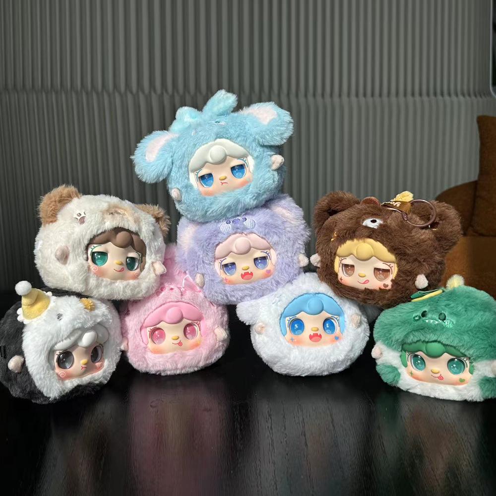Genuine Yooki Oxygen First Generation Plush Blind Box Series Cute Trendy Character Decoration Ornaments Cute Plush Doll Gift