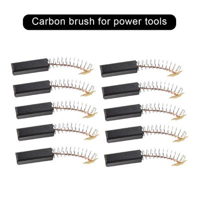10Pcs Carbon Brushes Power Tool For Electric Hammer Drill Motor 6620mm