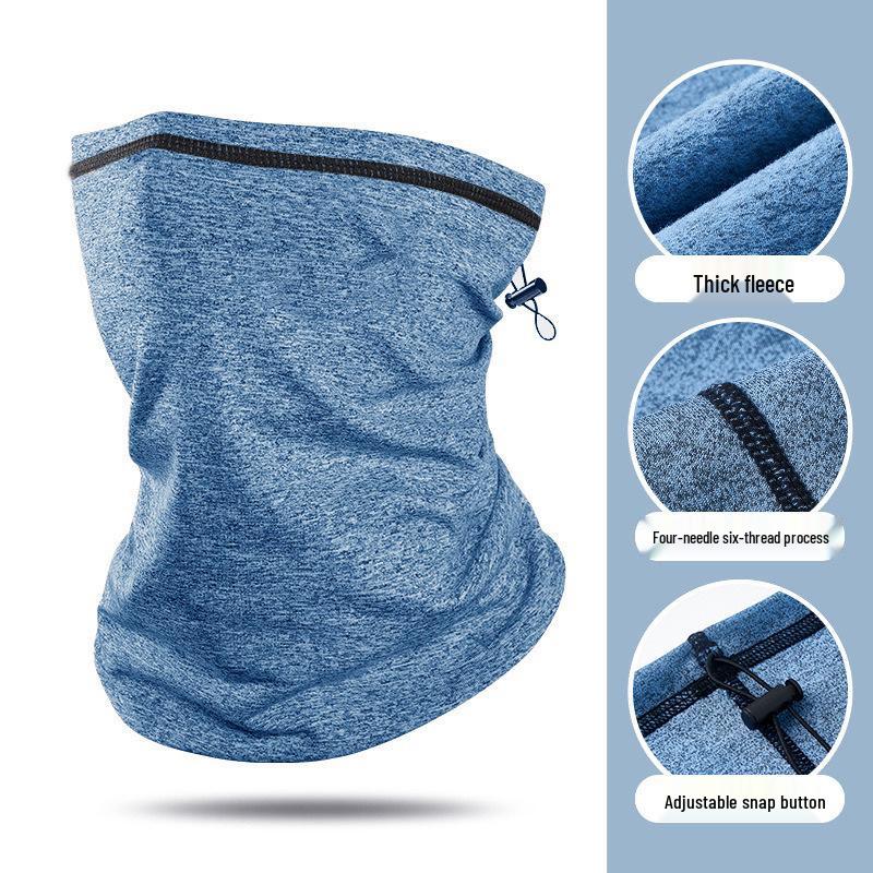 Unisex Outdoor Thermo-Fleece Nackenwärmer & Gesichtsmaske für Skifahren, Radfahren und Wandern