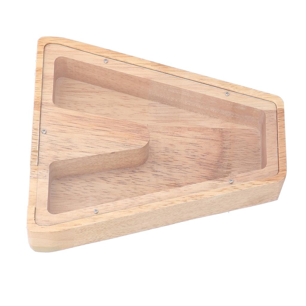 Wooden Letter Personalized Piggy Bank Transparent Safe Letter Money Bank for Children5A22