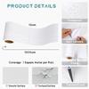 VEELIKE Masking Tape, Woodgrain, White, Wide, 32.9 x 32.8 ft (10 x 10 m),