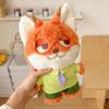 Adorable Disney Zootopia Judy Nick Wilde Police Plush Toy Soft And Cuddly Doll