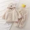 Baby Cute Wool Knit Toddler Pajama Loungewear Set