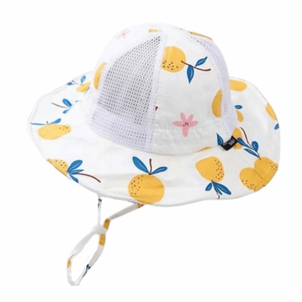 Fruit Print Children Sun Hat Thin Sun Protection Hat Fashion Bucket Hat  Summer Season