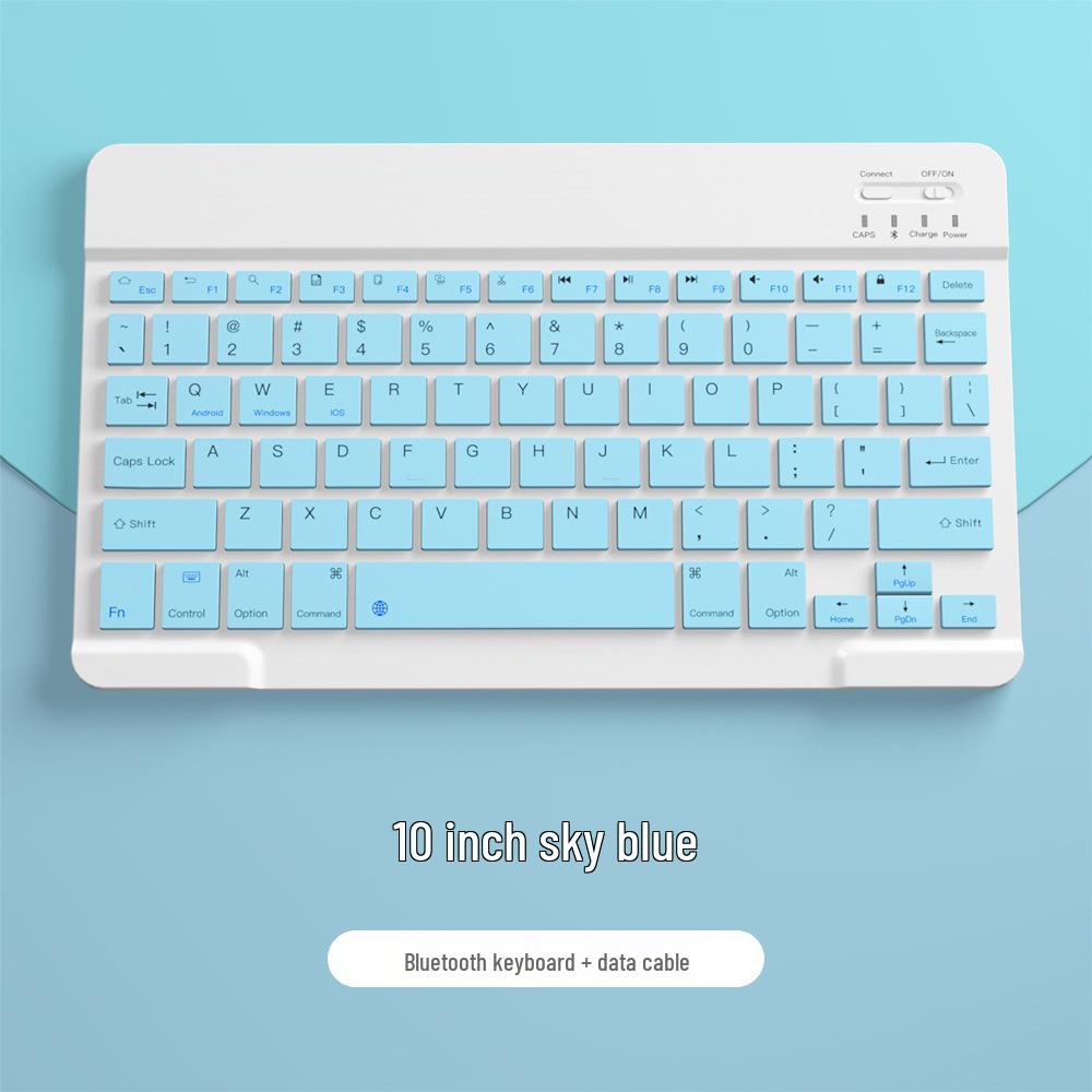 Multi-Language Bluetooth Keyboard for iPad, Huawei, Tablets: Supports Zhuyin, Thai & Spanish - 7/10 Inch Compatible