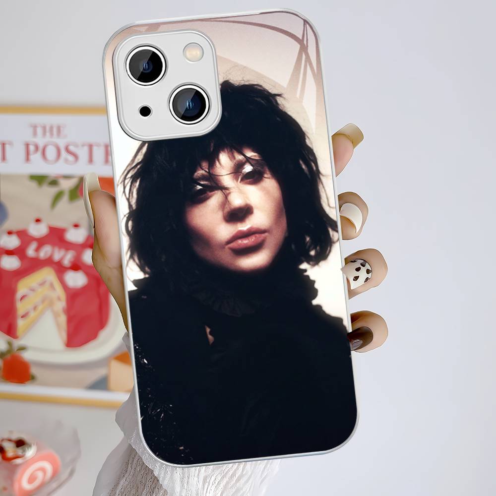 Lady Gaga Ablums For IPhone 14 13 12 Mini 11 Pro XS Max X XR 14 Plus Tempered Glass Cover