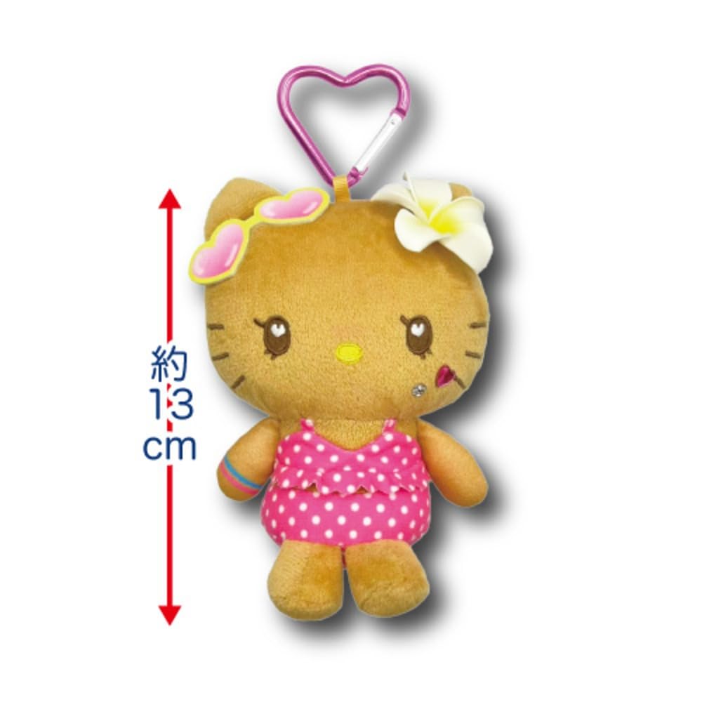 Hatayama Shoji Sanrio Mascot Pouch Gal 4 Pompompurin Mini Pouch with Ball Small Item Plush Pouch with Cute Character Bag 13cm In 63203959 Chain, Case,