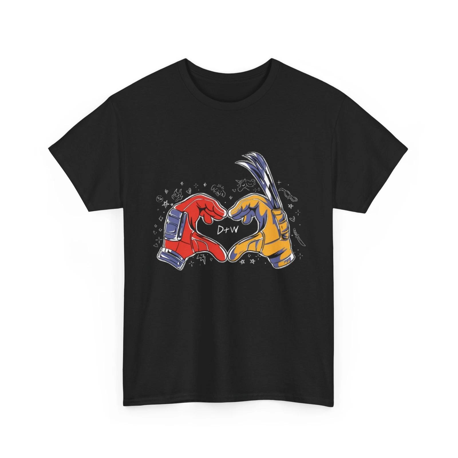 Marvel T-Shirt | Deadpool & Wolverine T-Shirt | Guy Pals Shirt XL