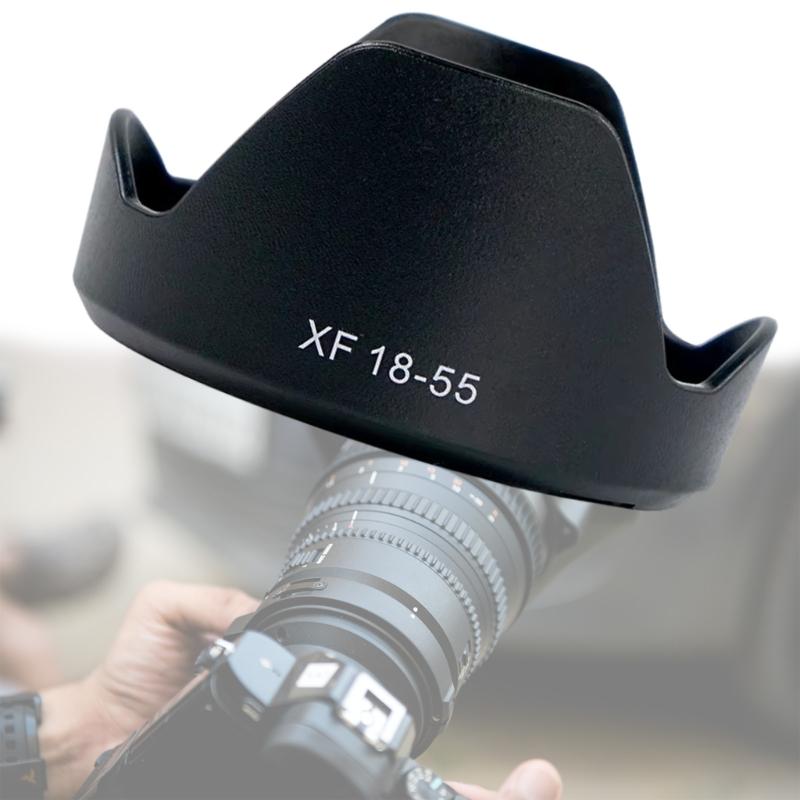 Petal Shape Lens Hood Shade Dustproof Lens Protector Lens Guard for XF 18-55mm and XF 14mm Camera Lens