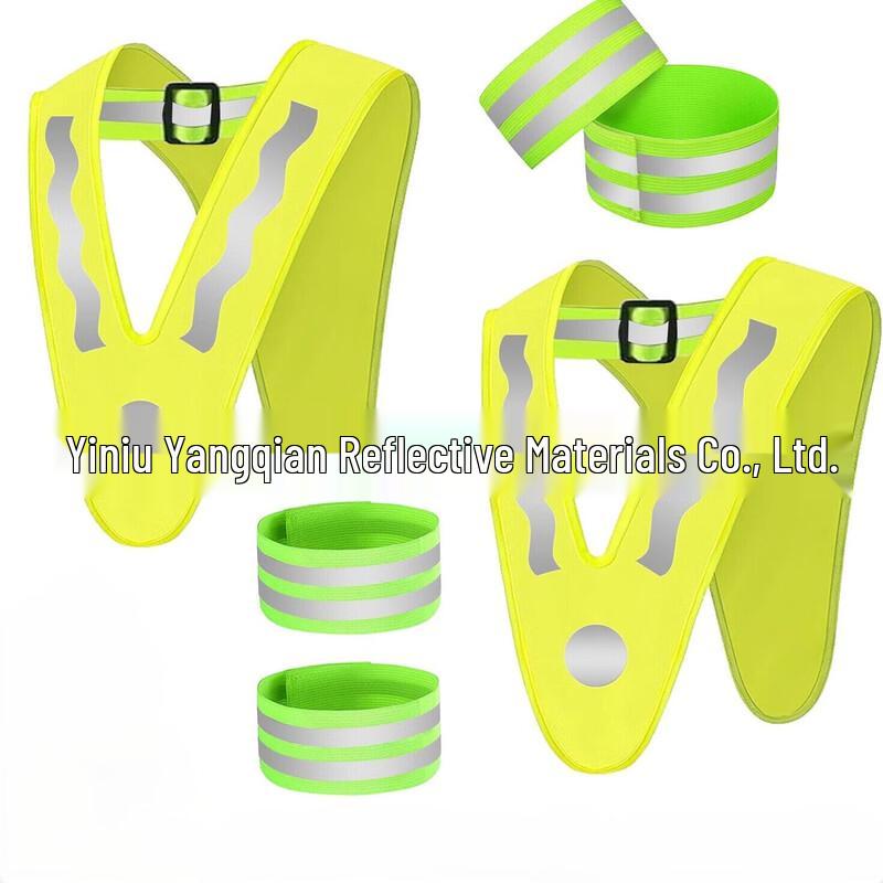 OLOMM Kids Reflective Safety Vest Set