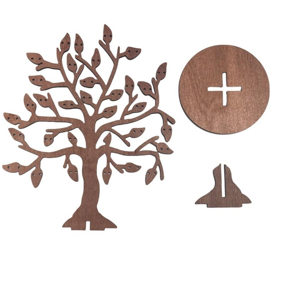 Holder Up Earring Hanger Tree Branch Earring Holder Wood Jewelry Display Stand Women Girls