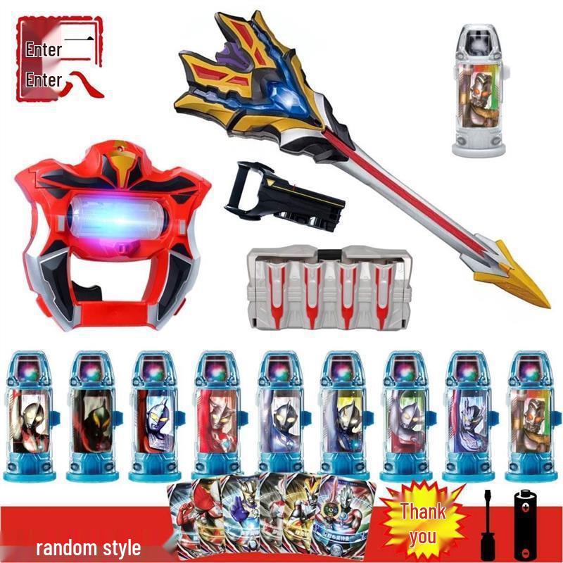 Geed Rising Holder Luminous Capsule Claw Transformation Device & Toy Glasses Set for Kids