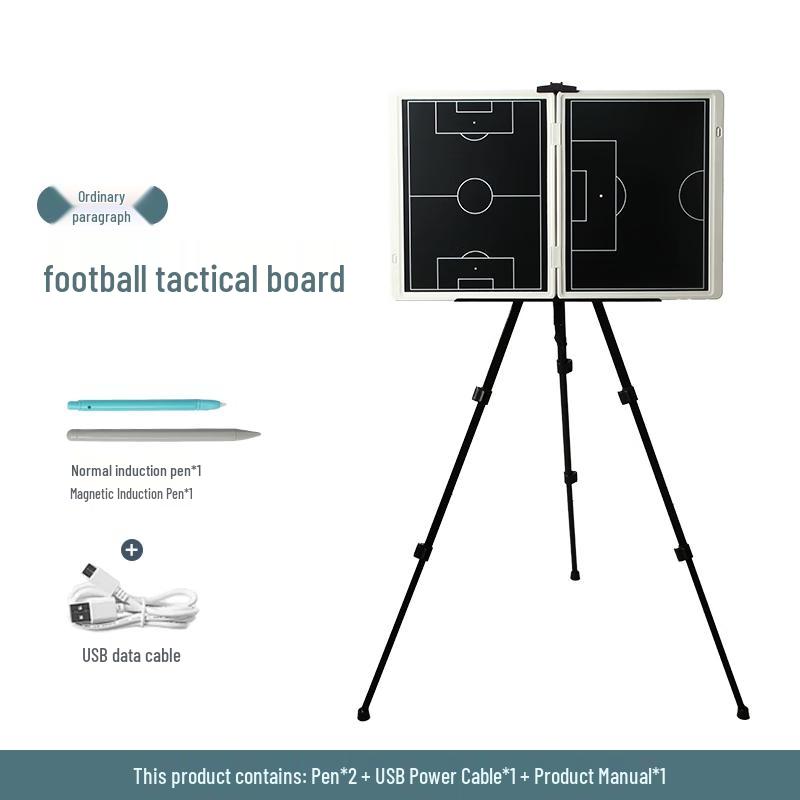 32-inch Foldable Football Tactical Board with Stand