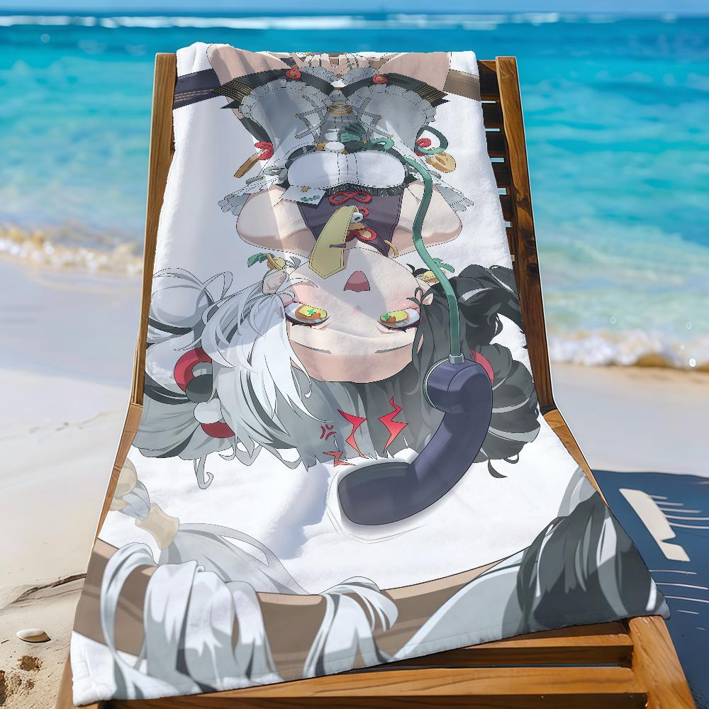 

Game Dialyn Zenless Zone Zero Towel Sports Quick Dry Travel Camping Gear Sandproof Soft Light Large Beach Towel W40*H60(CM)