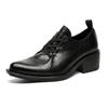 Leather Shoes For Man Platform Genuine Leather Big Size Shoes High Quality Designer Formal Platform Casual Shoes Outdoor