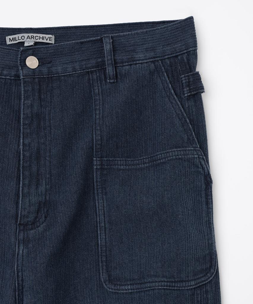 MILLO ARCHIVE Denaiti Washed Pants [Vintage Navy]