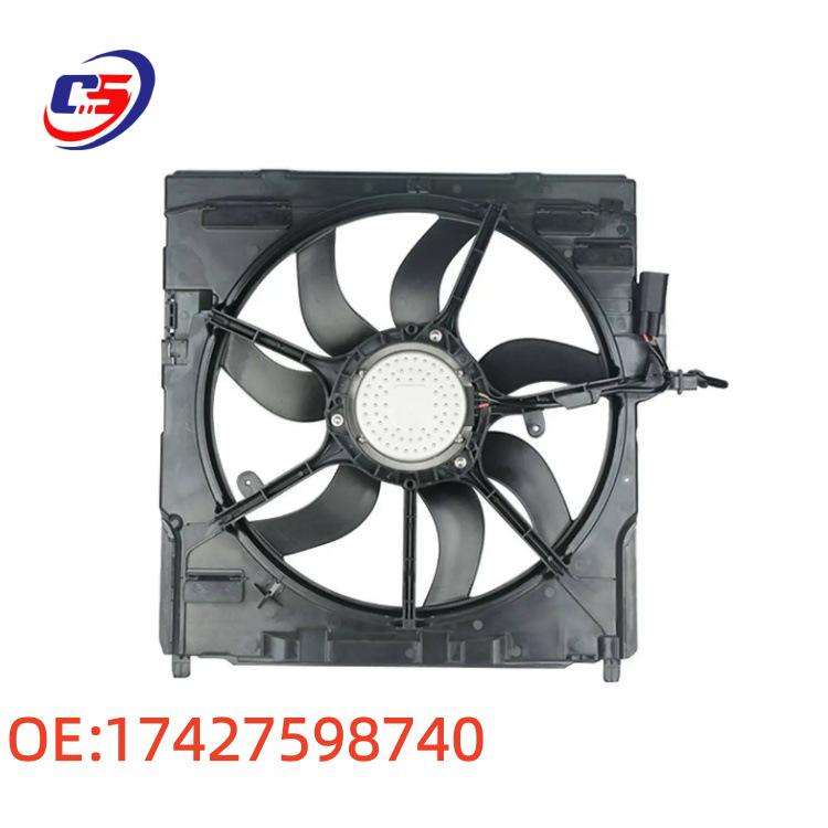 600W Electronic Fan Assembly with Ears for BMW F16 