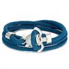 2026 Ocean Series Multi-turn Adjustable Nautical Rope Bracelet Couple Beach Style Jewelry