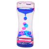 Liquid Motion Bubble Timer Acrylic Relaxing Fun Fascinating Visual Effect Oil Hourglass Liquid Sensory Toy