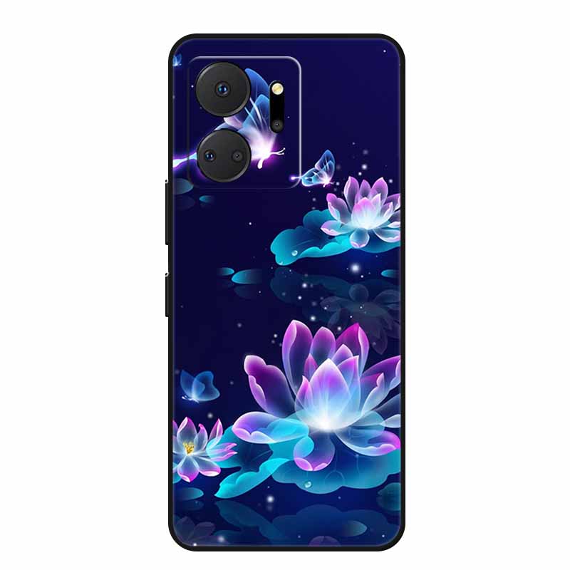 Handyhülle Für Honor X7a Rückseite Hülle X 7 a Coque Stoßfest Schwarzes Silikon Weiche Funda Für Honor Play 7T 7 T Hülle Play7T Capa