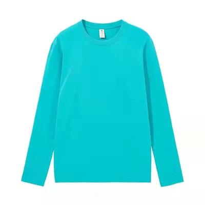 FEGKZLI 2024 Sommer Herbst Langarm Lose Kausal Unisex Tops 100% Baumwolle T-shirts Multi Farben Street Tees