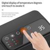 New Heater Desktop Heaters Smart PTC Heater Household Graphene Quick Heating Light Sound Heaters