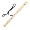 Recorder Instrument Vertical Flute Resin 8 Holes Treble Recorder for Playing Performance
