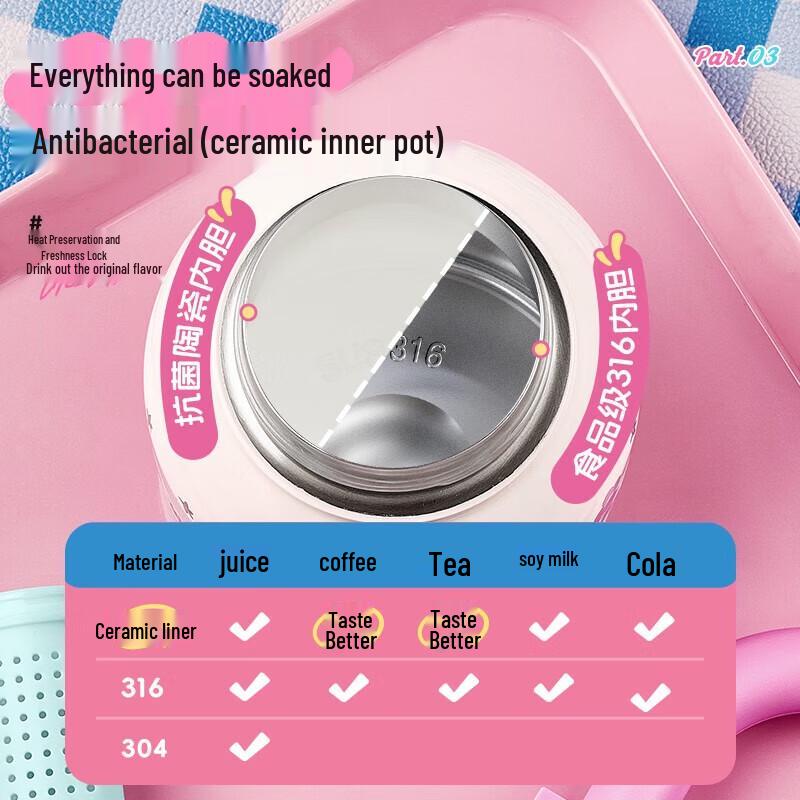 

RELEA Dual-Drink Insulated Ceramic Tumbler